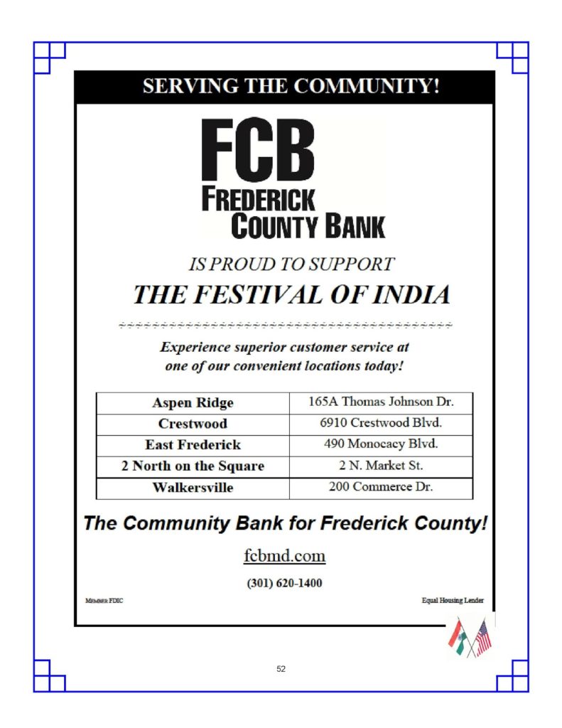 Frederick County Bank (Mr. Marty Lapera)