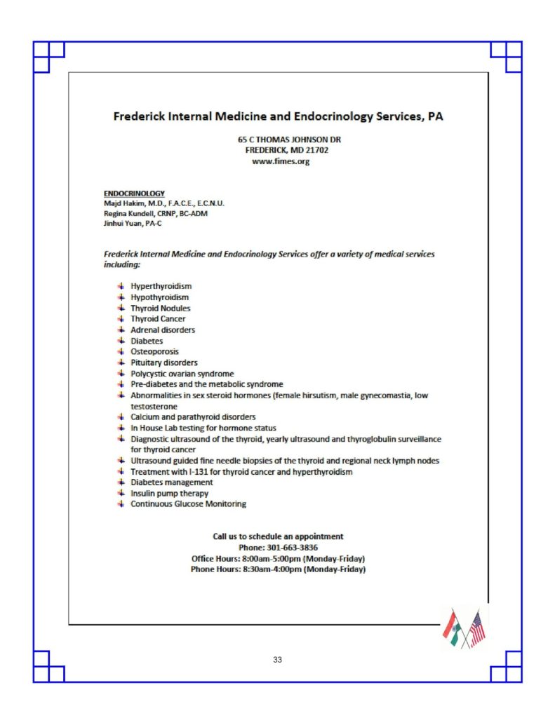 Frederick Internal Medicine & Endocrinology Services